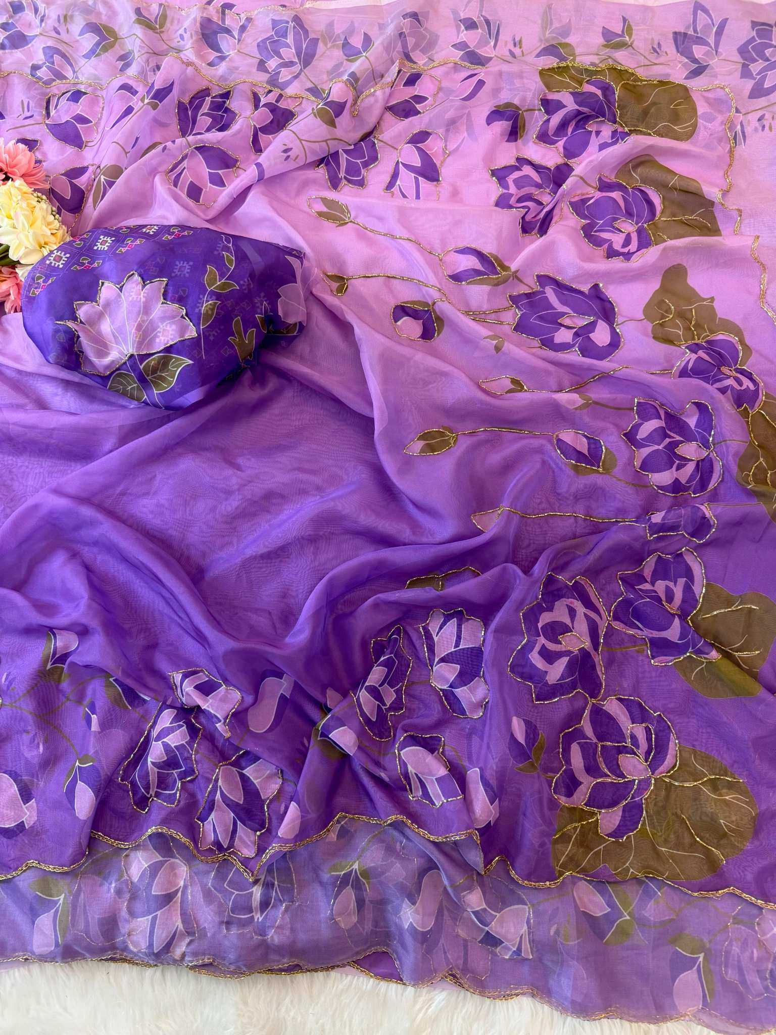 YNF Wholesale Georgette Designer Sarees KESH419 Aahanaa | Surat Manufacturer