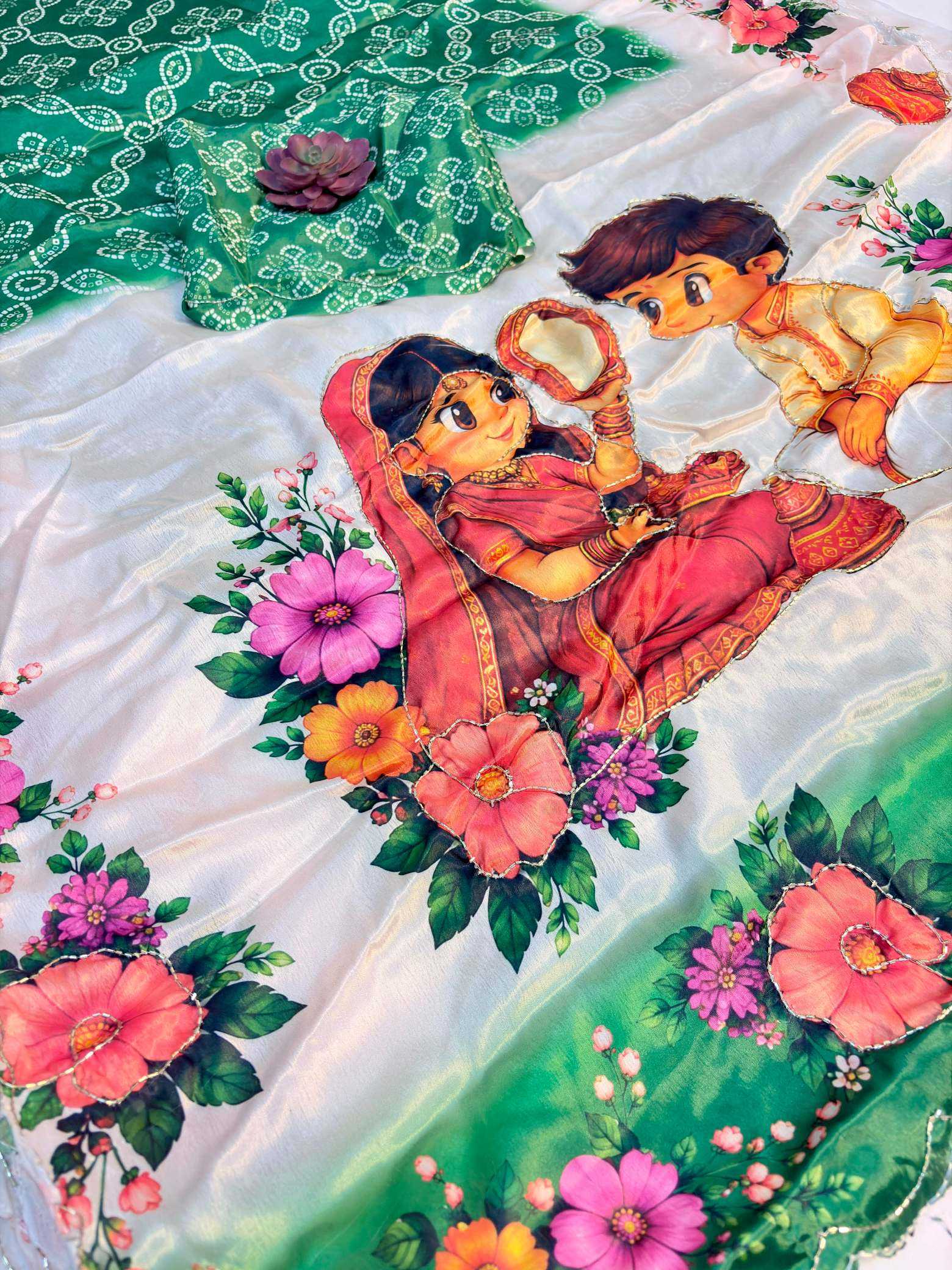 YNF Wholesale Chinon Silk Brocade Sarees KESH419 Aarini | Surat Manufacturer