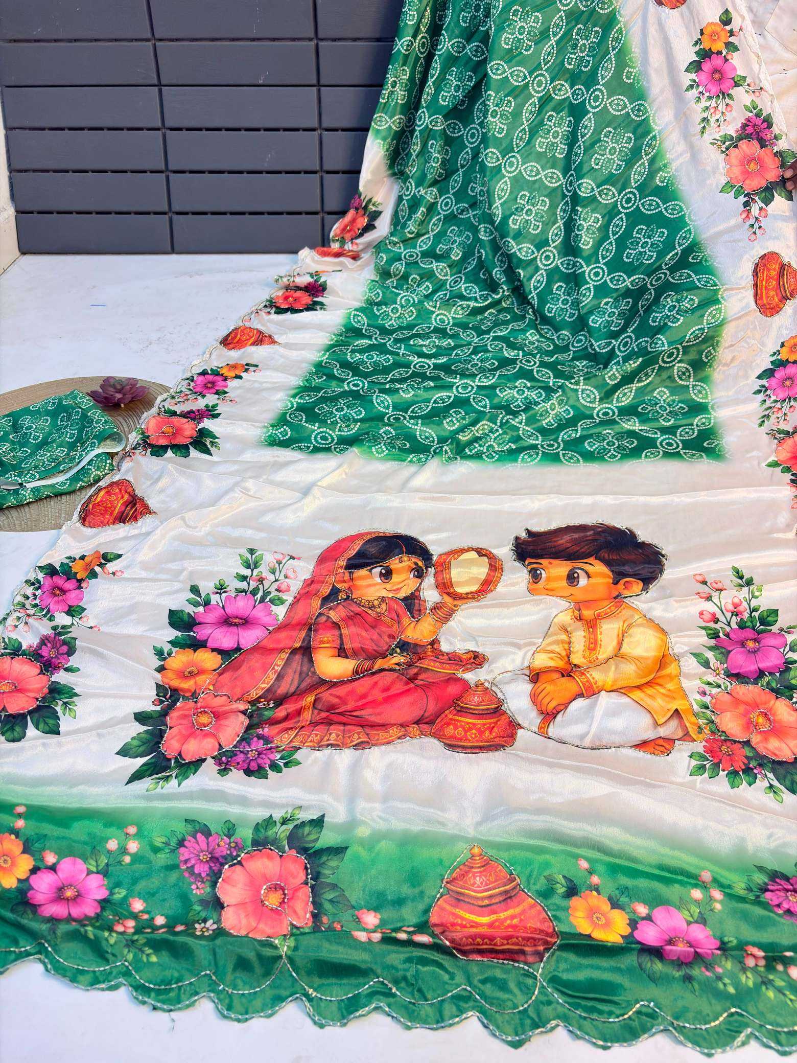 YNF Wholesale Chinon Silk Brocade Sarees KESH419 Aarini | Surat Manufacturer
