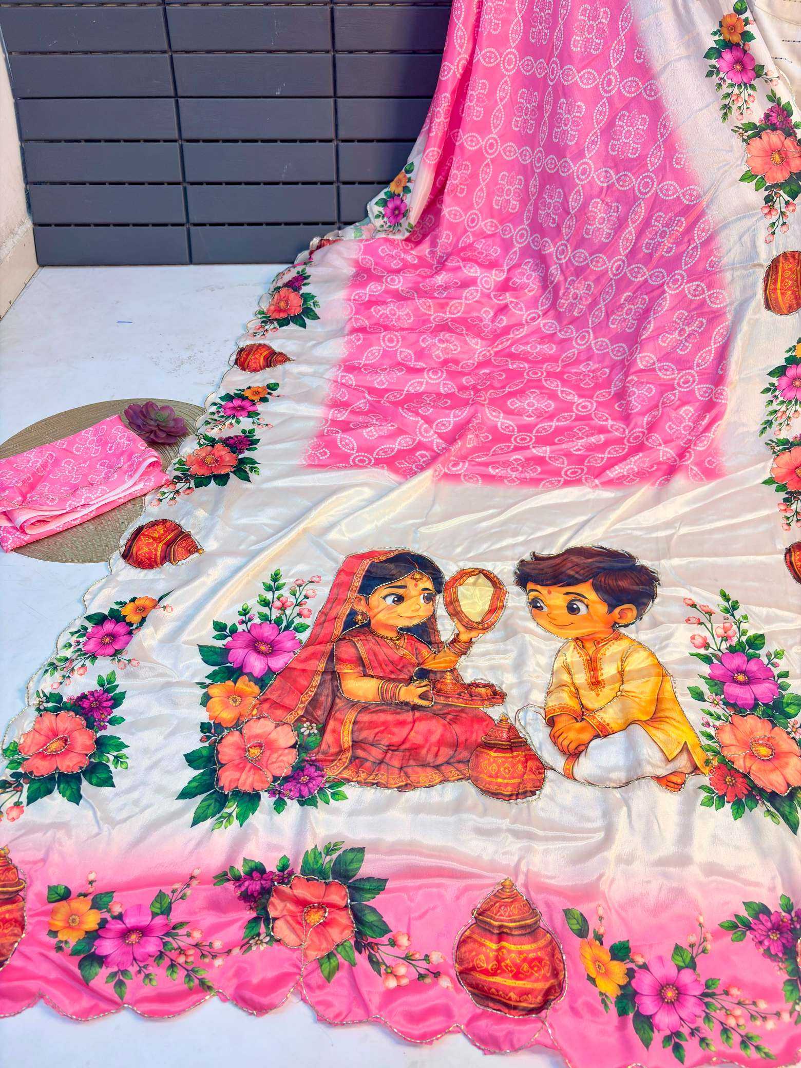 YNF Wholesale Chinon Silk Brocade Sarees KESH419 Aarini | Surat Manufacturer