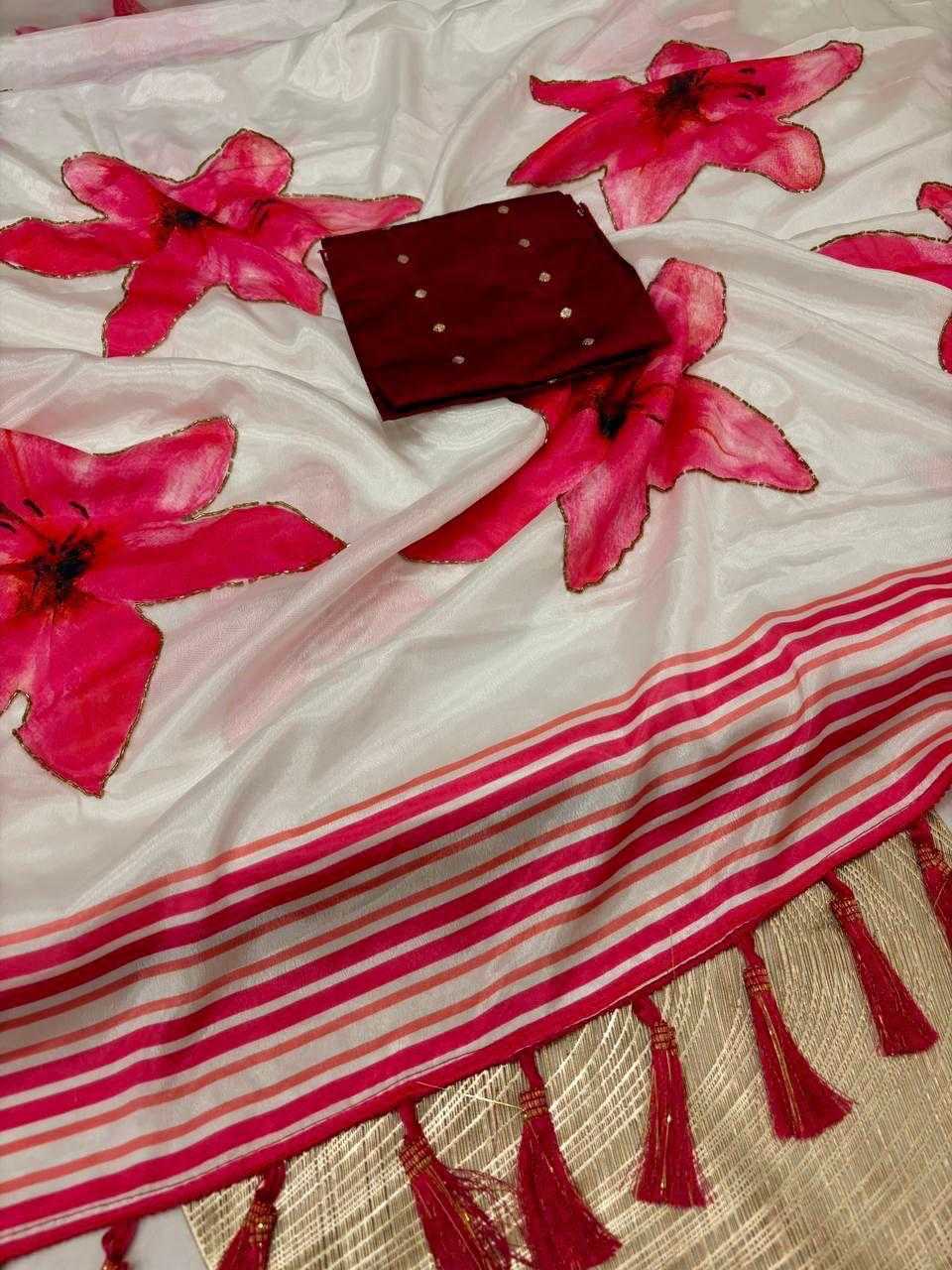 YNF Wholesale Chinon Silk Traditional Silk Sarees KESH419 Adhishaya | Surat Manufacturer