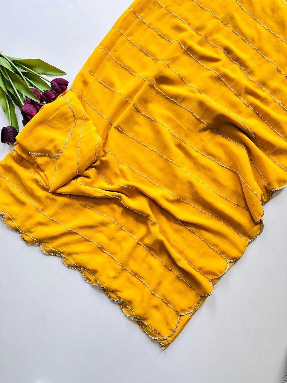 YNF Wholesale Georgette Fancy Sarees KESH419 Riddhi | Surat Manufacturer
