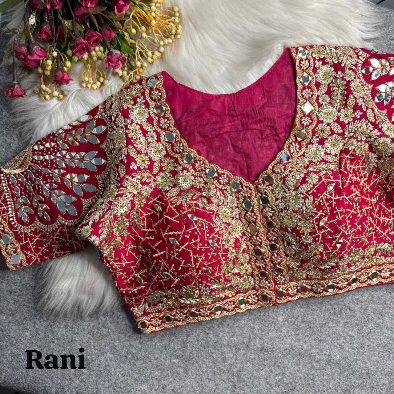 YNF Wholesale Italian Silk Designer Blouse KESH426 Ananya | Surat Manufacturer