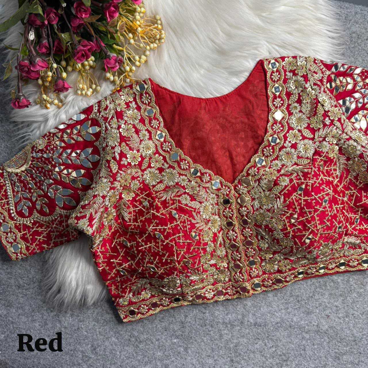 YNF Wholesale Italian Silk Designer Blouse KESH426 Ananya | Surat Manufacturer