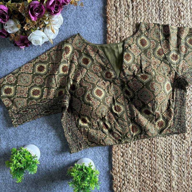 YNF Wholesale Pure Cotton Printed Blouse KESH426 Ananya | Surat Manufacturer