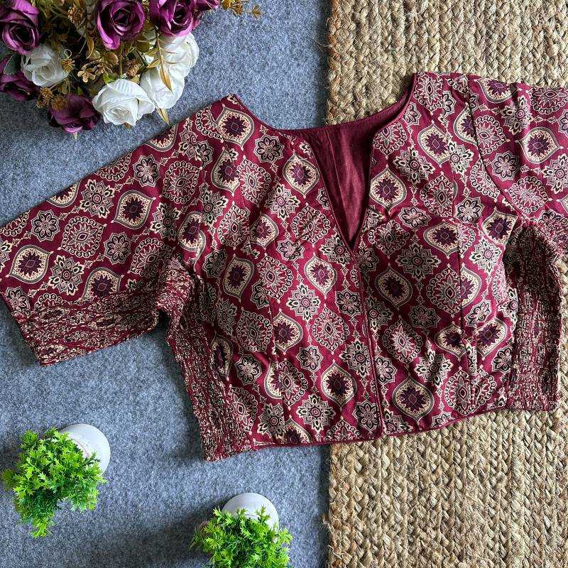 YNF Wholesale Pure Cotton Printed Blouse KESH426 Ananya | Surat Manufacturer