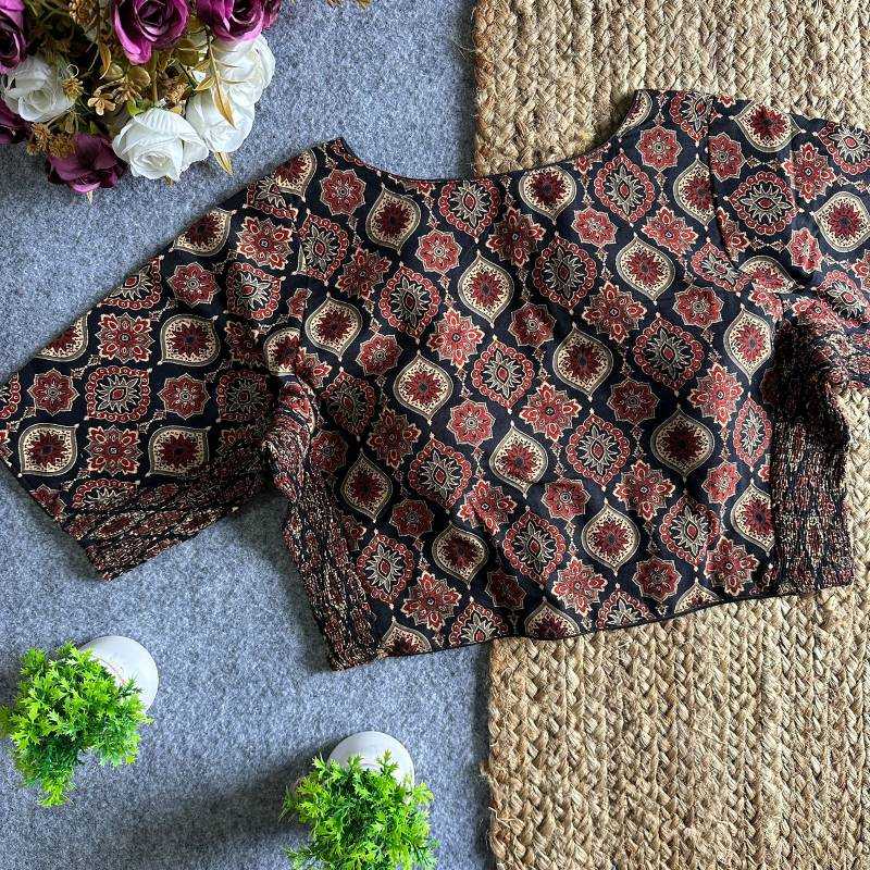 YNF Wholesale Pure Cotton Printed Blouse KESH426 Ananya | Surat Manufacturer