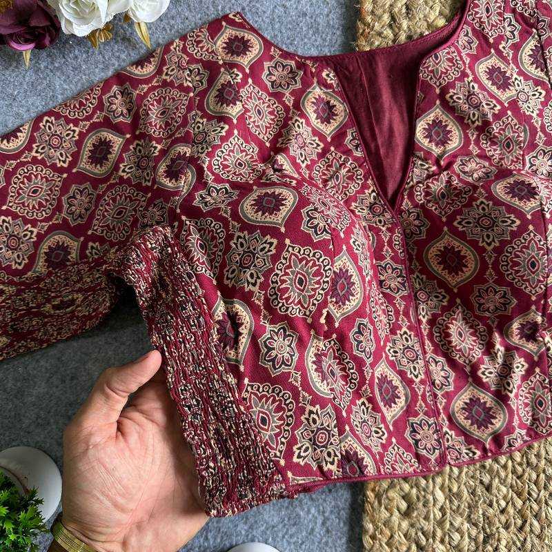 YNF Wholesale Pure Cotton Printed Blouse KESH426 Ananya | Surat Manufacturer