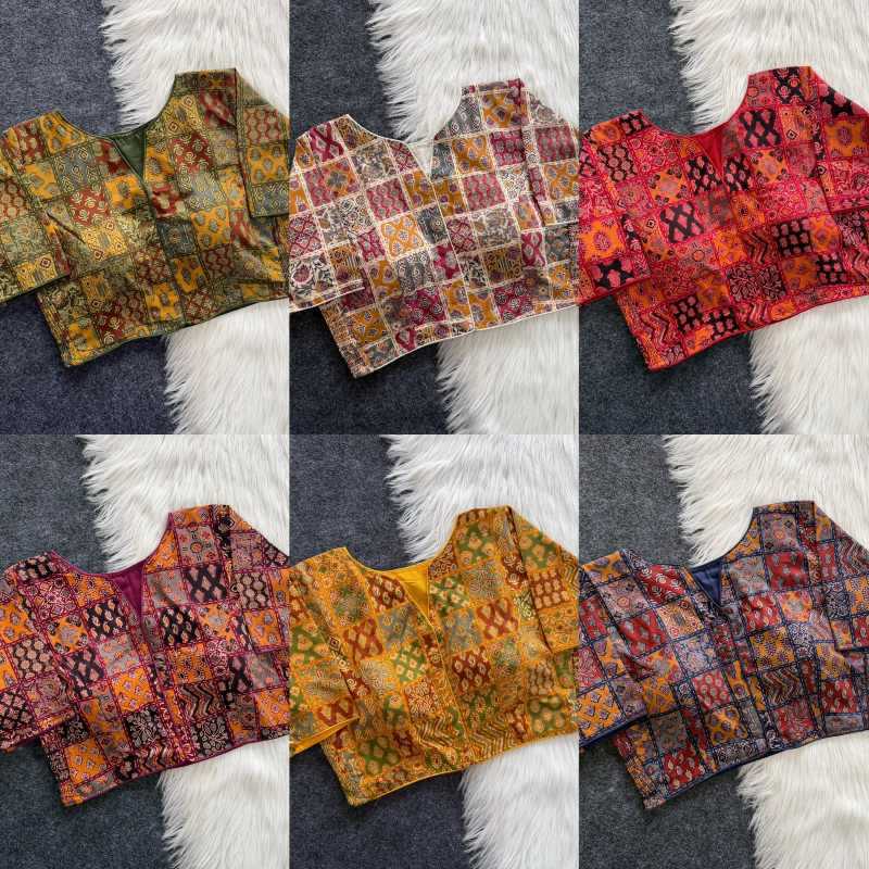 YNF Wholesale Pure Cotton Printed Blouse  | Surat Manufacturer
