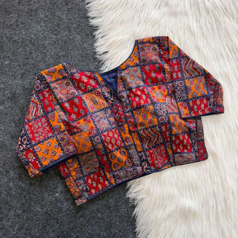 YNF Wholesale Pure Cotton Printed Blouse  | Surat Manufacturer