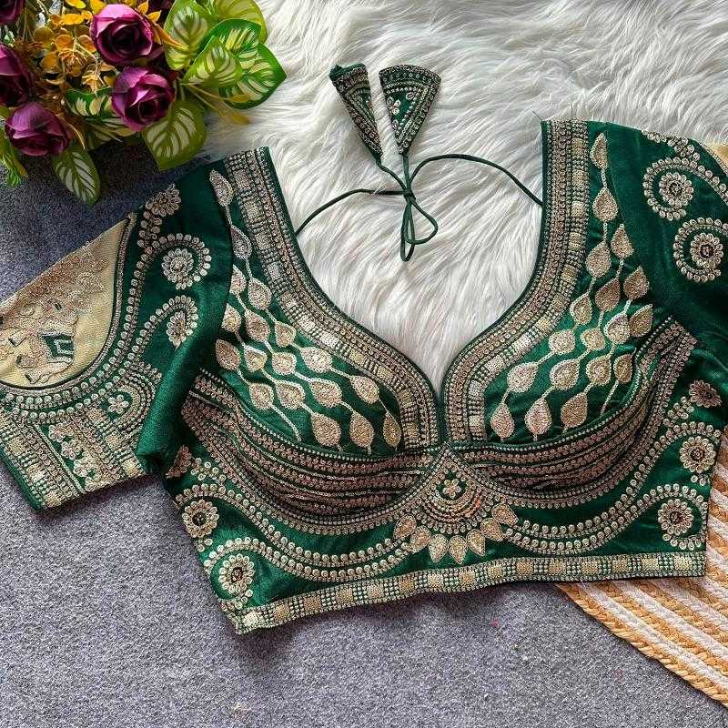 YNF Wholesale Italian Silk Designer Blouse KESH426 Kashvi | Surat Manufacturer