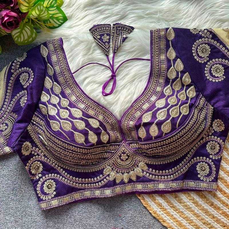 YNF Wholesale Italian Silk Designer Blouse KESH426 Kashvi | Surat Manufacturer