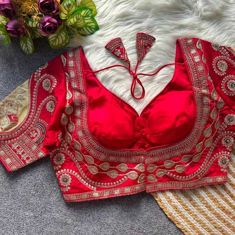 YNF Wholesale Italian Silk Designer Blouse KESH426 Kashvi | Surat Manufacturer