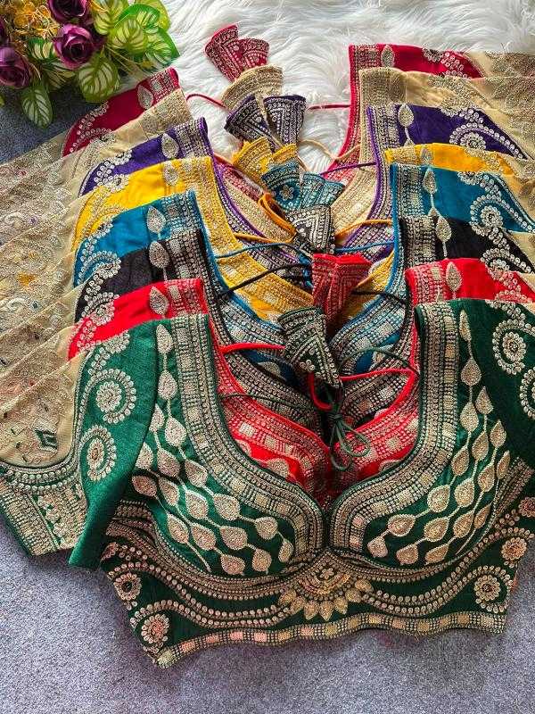 YNF Wholesale Italian Silk Designer Blouse KESH426 Kashvi | Surat Manufacturer