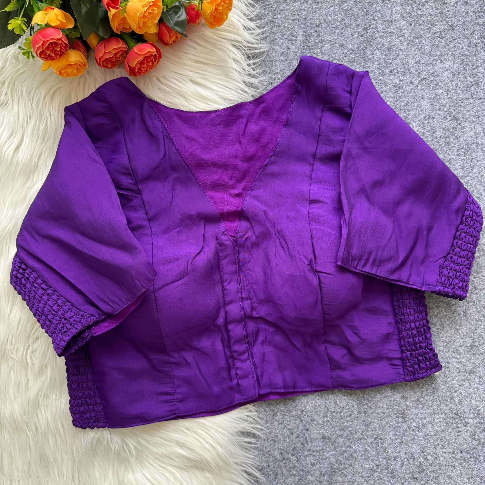 YNF Wholesale Heavy Roman Silk Stretchable Blouse KESH426 Purvi | Surat Manufacturer
