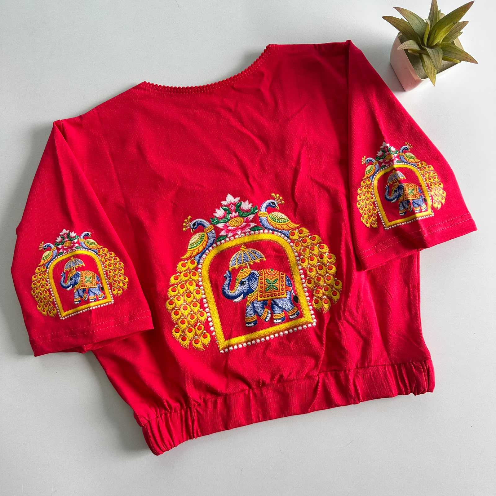 YNF Wholesale Pure Cotton Designer Blouse  | Surat Manufacturer
