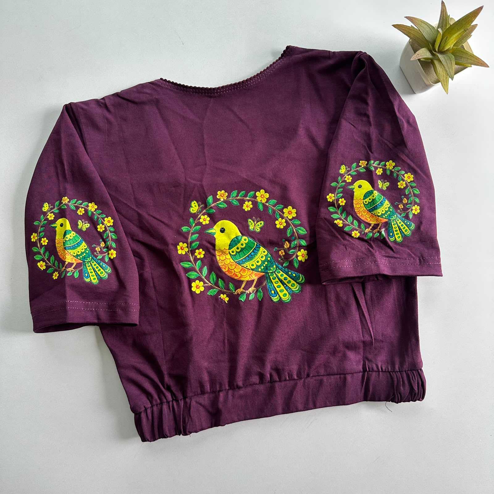 YNF Wholesale Pure Cotton Designer Blouse  | Surat Manufacturer