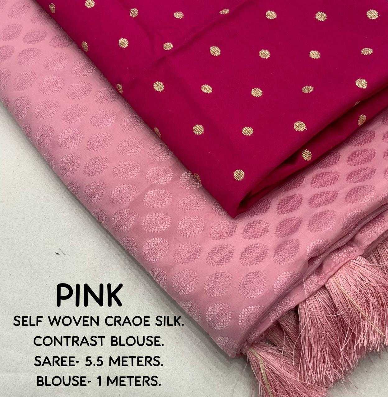 YNF Wholesale Crepe Silk Soft Silk Sarees  | Surat Manufacturer