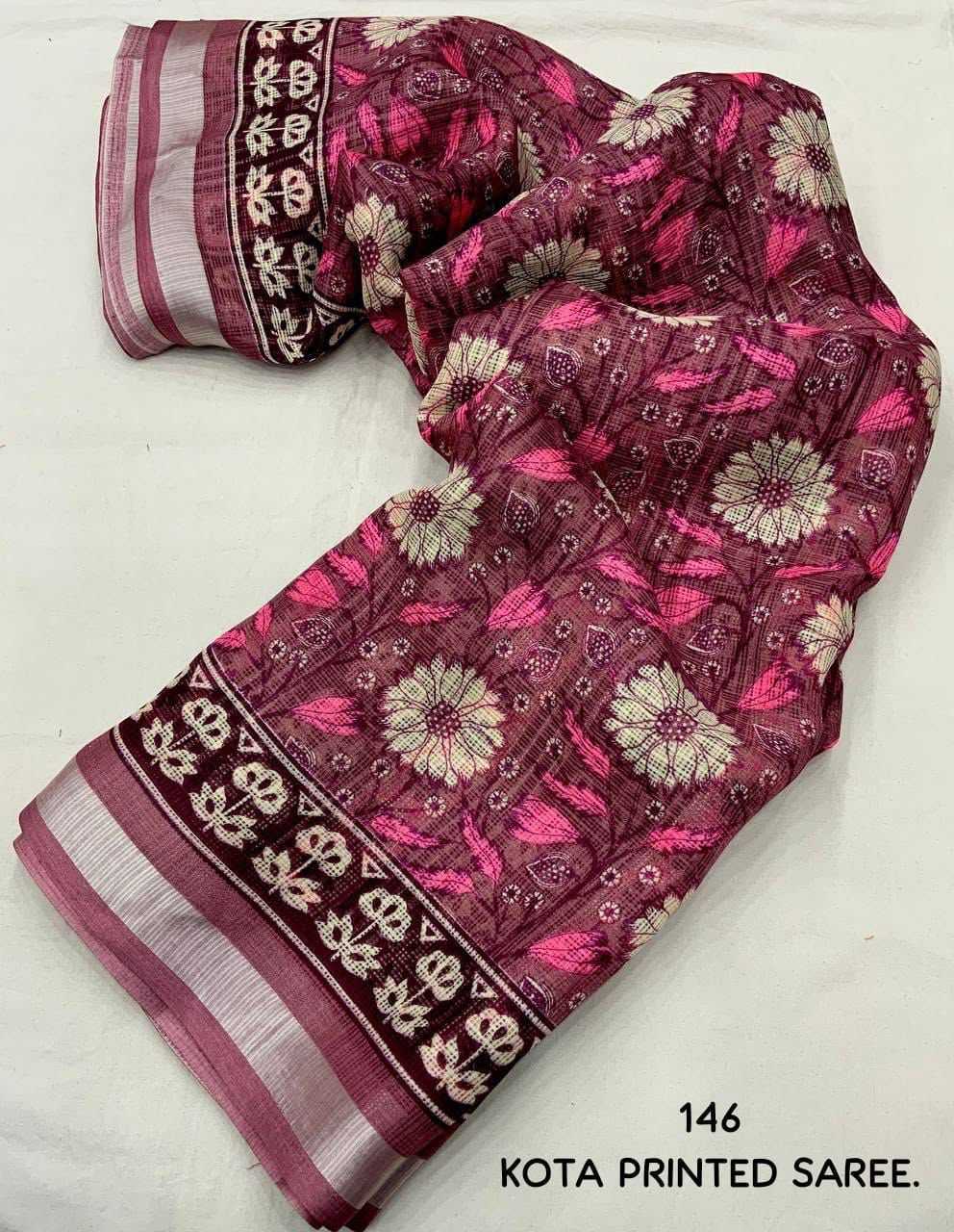 YNF Wholesale Soft Kota Designer Sarees  | Surat Manufacturer