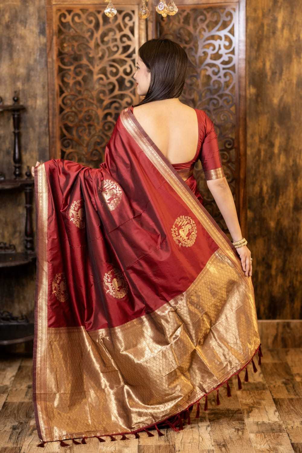 YNF Wholesale Soft Silk Butta Sarees  | Surat Manufacturer