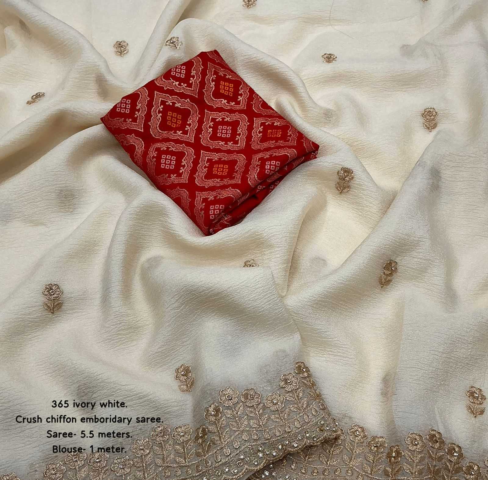 YNF Wholesale Crush Silk Designer Sarees  | Surat Manufacturer