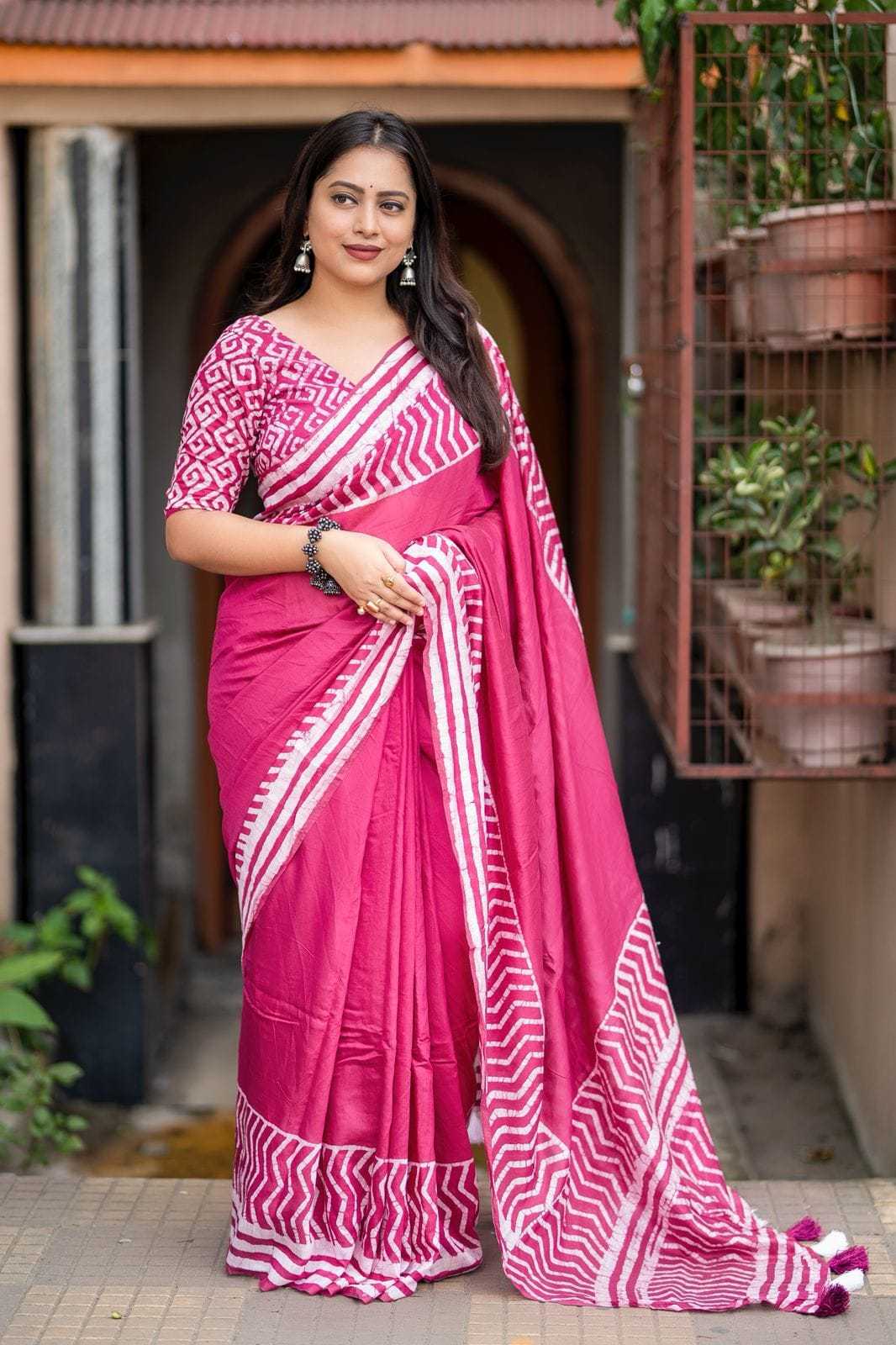 YNF Wholesale Chanderi Cotton Chanderi Sarees  | Surat Manufacturer
