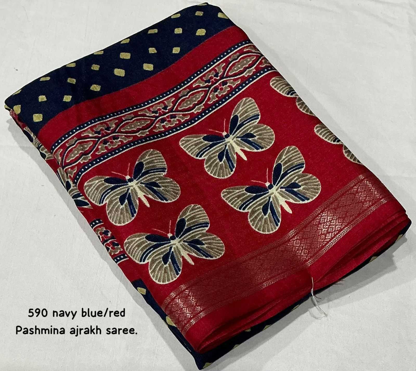 YNF Wholesale Pashmina Fancy Sarees  | Surat Manufacturer