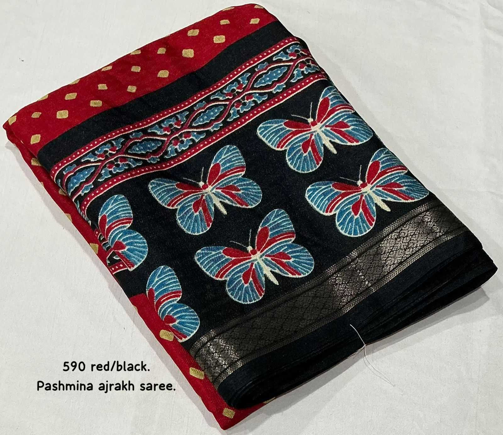 YNF Wholesale Pashmina Fancy Sarees  | Surat Manufacturer