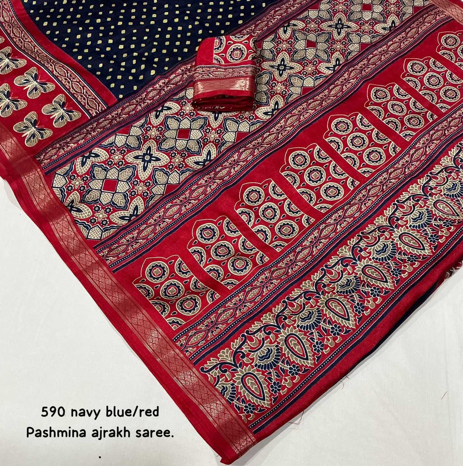 YNF Wholesale Pashmina Fancy Sarees  | Surat Manufacturer