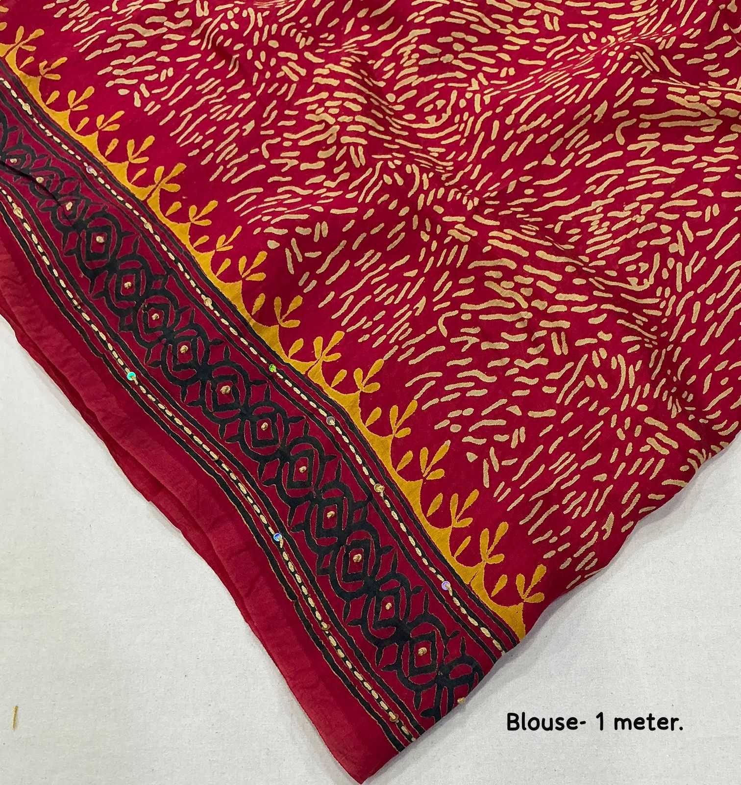 YNF Wholesale Chanderi Cotton Printed Sarees  | Surat Manufacturer
