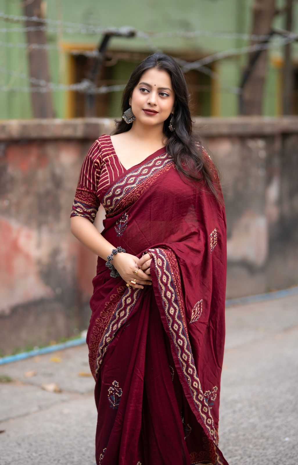 YNF Wholesale Chanderi Cotton Printed Sarees  | Surat Manufacturer