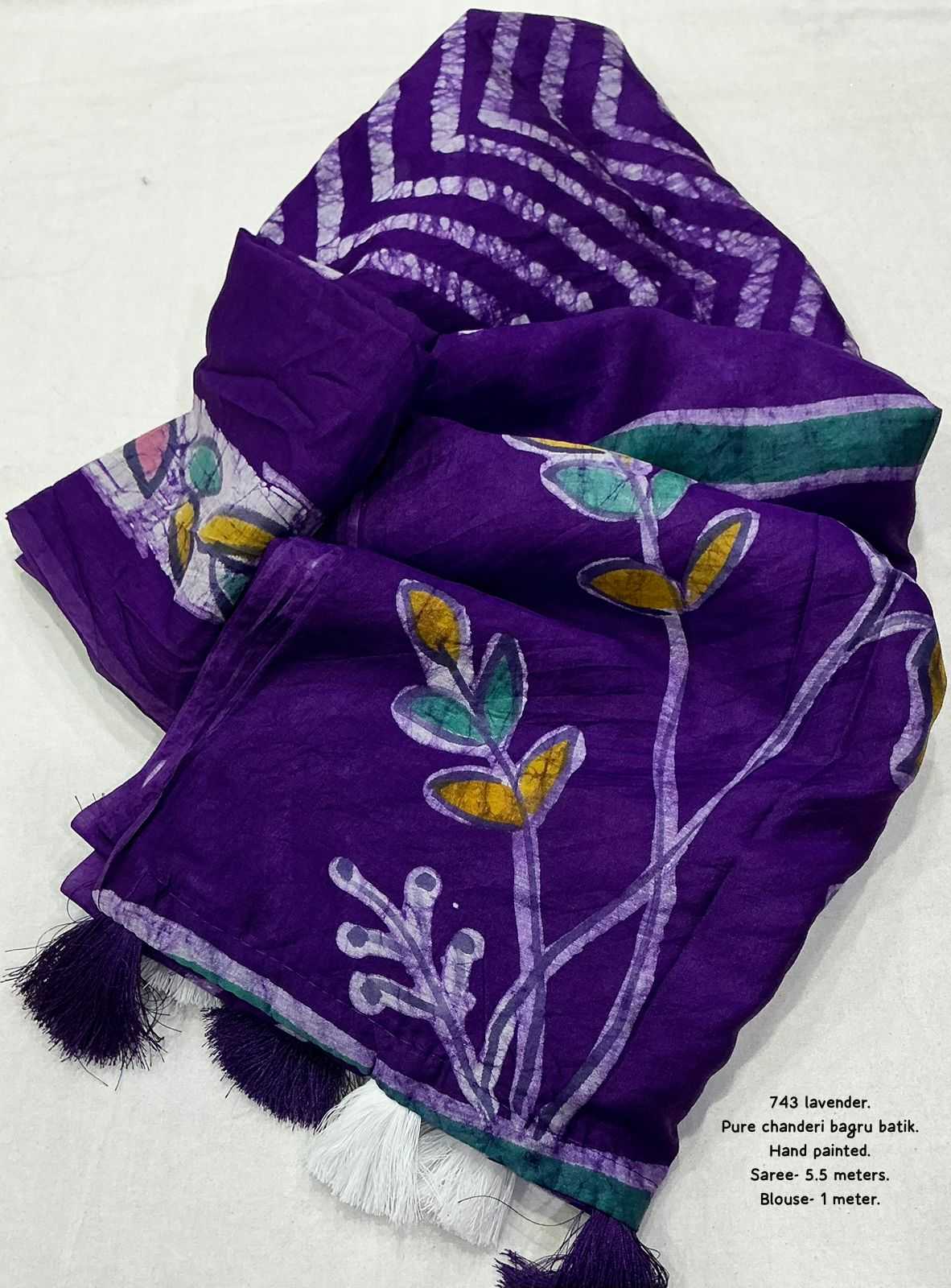 YNF Wholesale Cotton Batik Sarees  | Surat Manufacturer