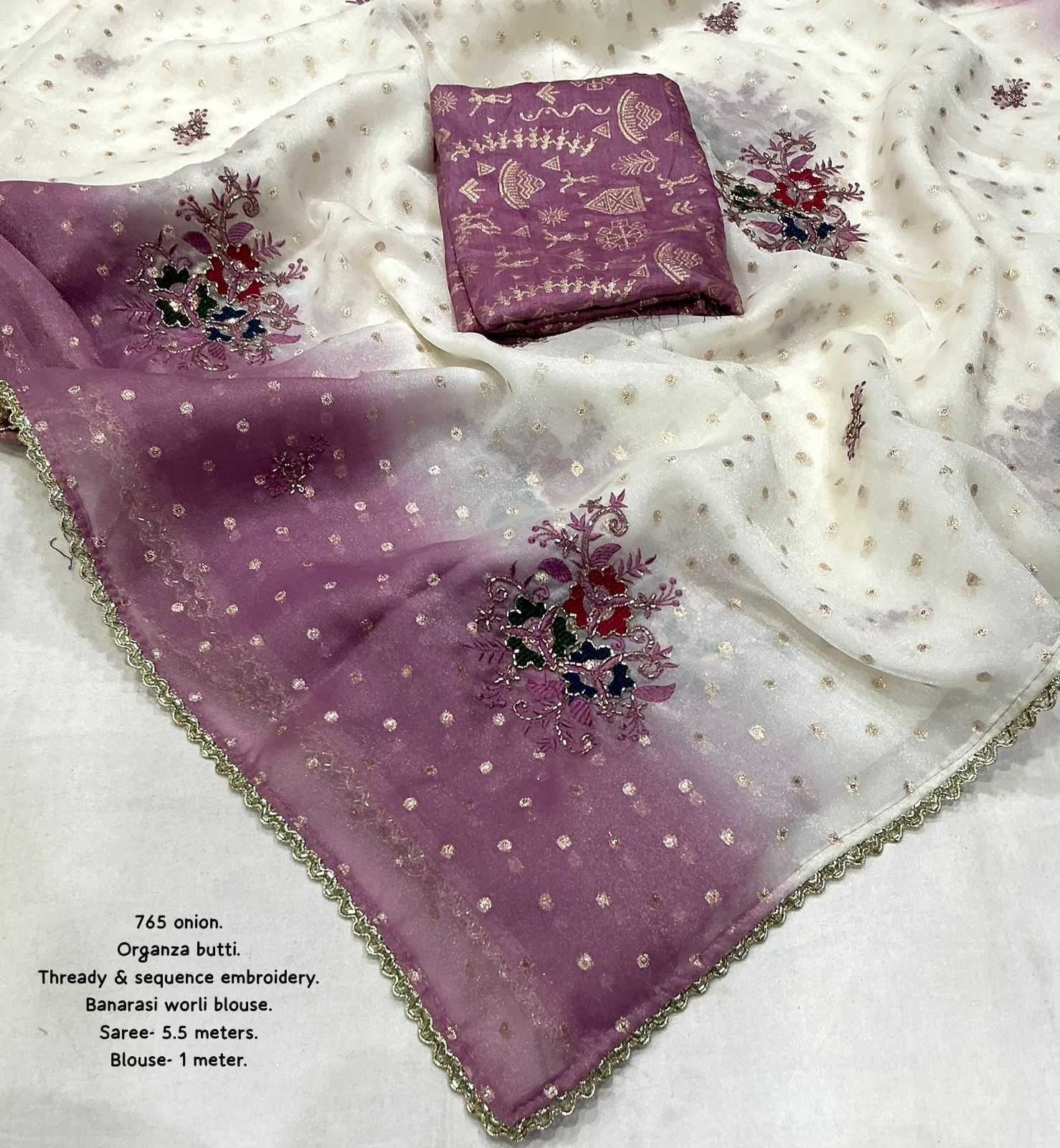 YNF Wholesale Organza Organza Sarees  | Surat Manufacturer