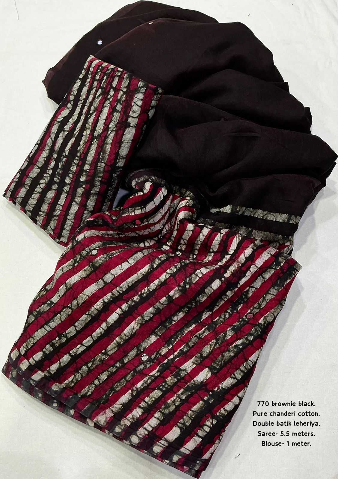 YNF Wholesale Cotton Chanderi Sarees  | Surat Manufacturer