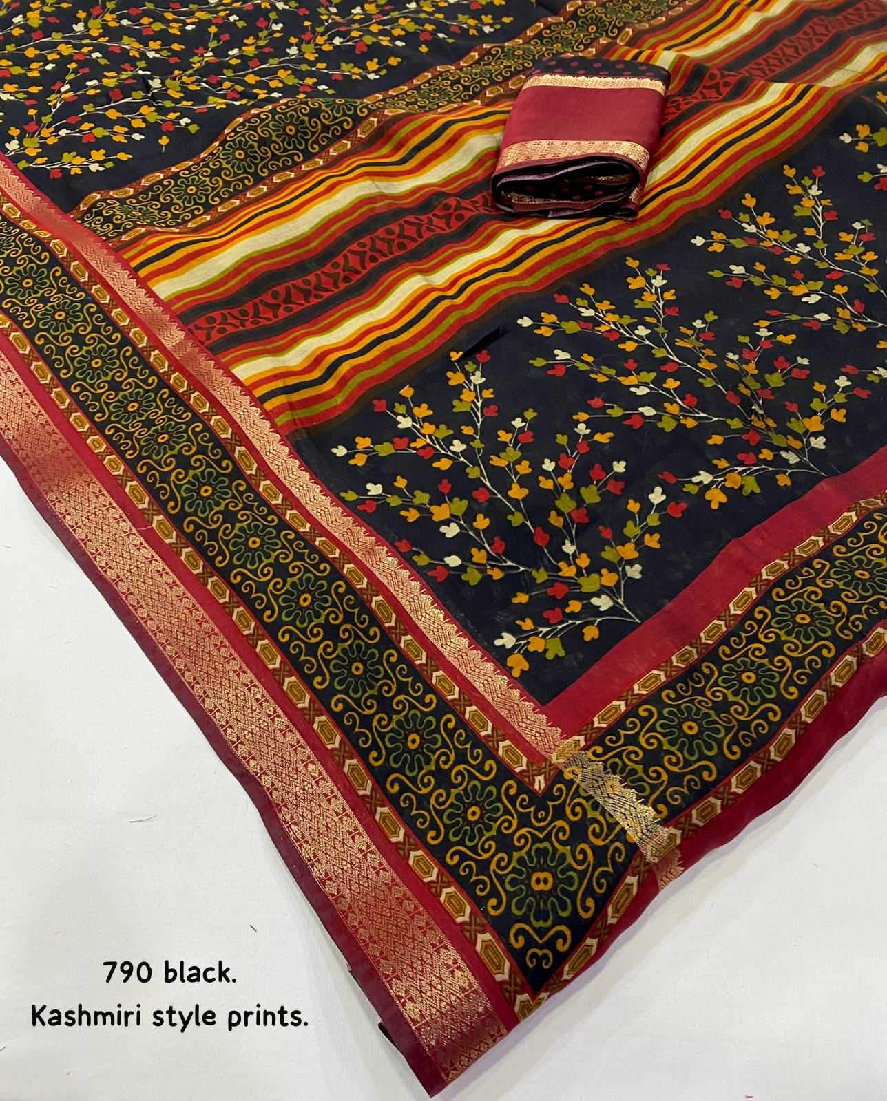 YNF Wholesale Cotton Printed Sarees  | Surat Manufacturer