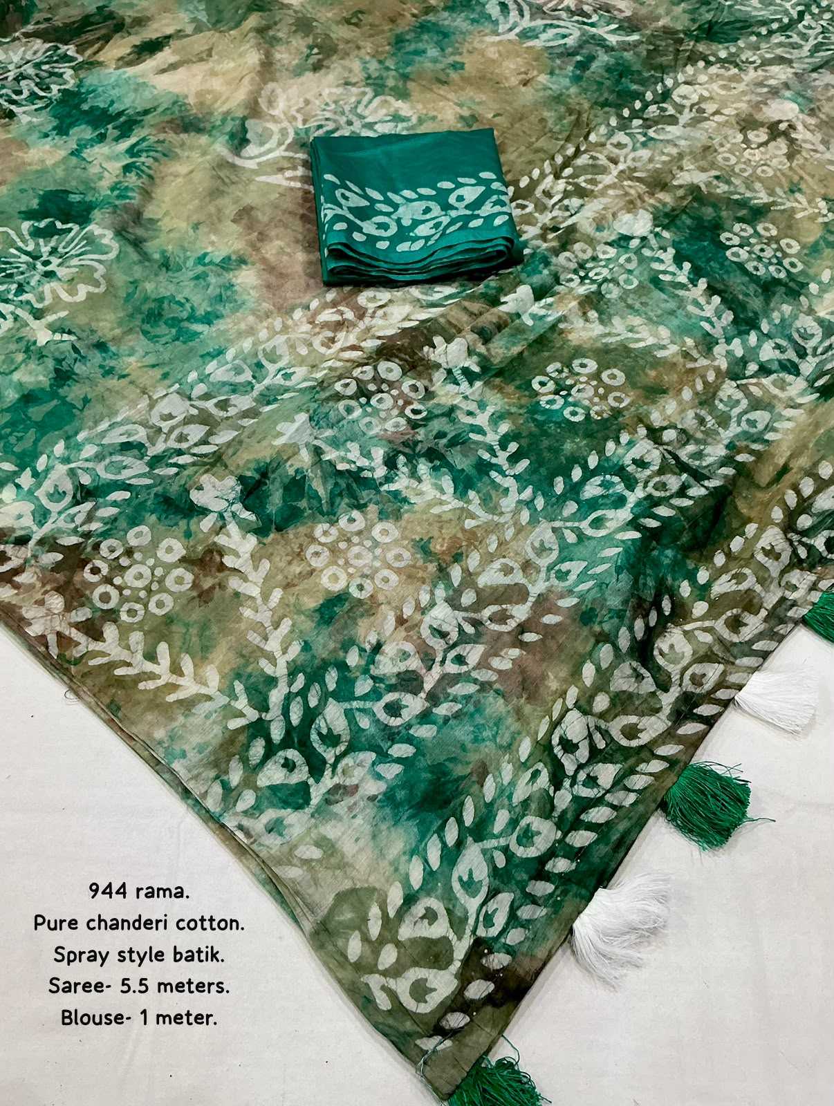 YNF Wholesale Chanderi Cotton Printed Sarees  | Surat Manufacturer