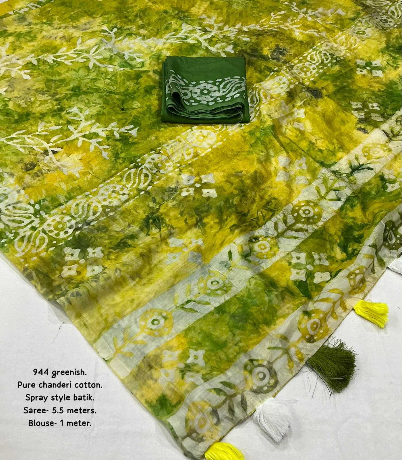 YNF Wholesale Chanderi Cotton Printed Sarees  | Surat Manufacturer