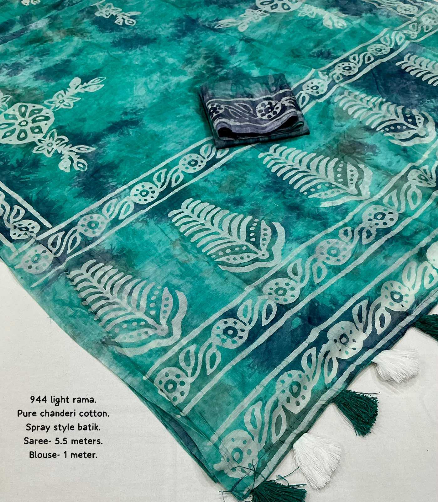 YNF Wholesale Chanderi Cotton Printed Sarees  | Surat Manufacturer