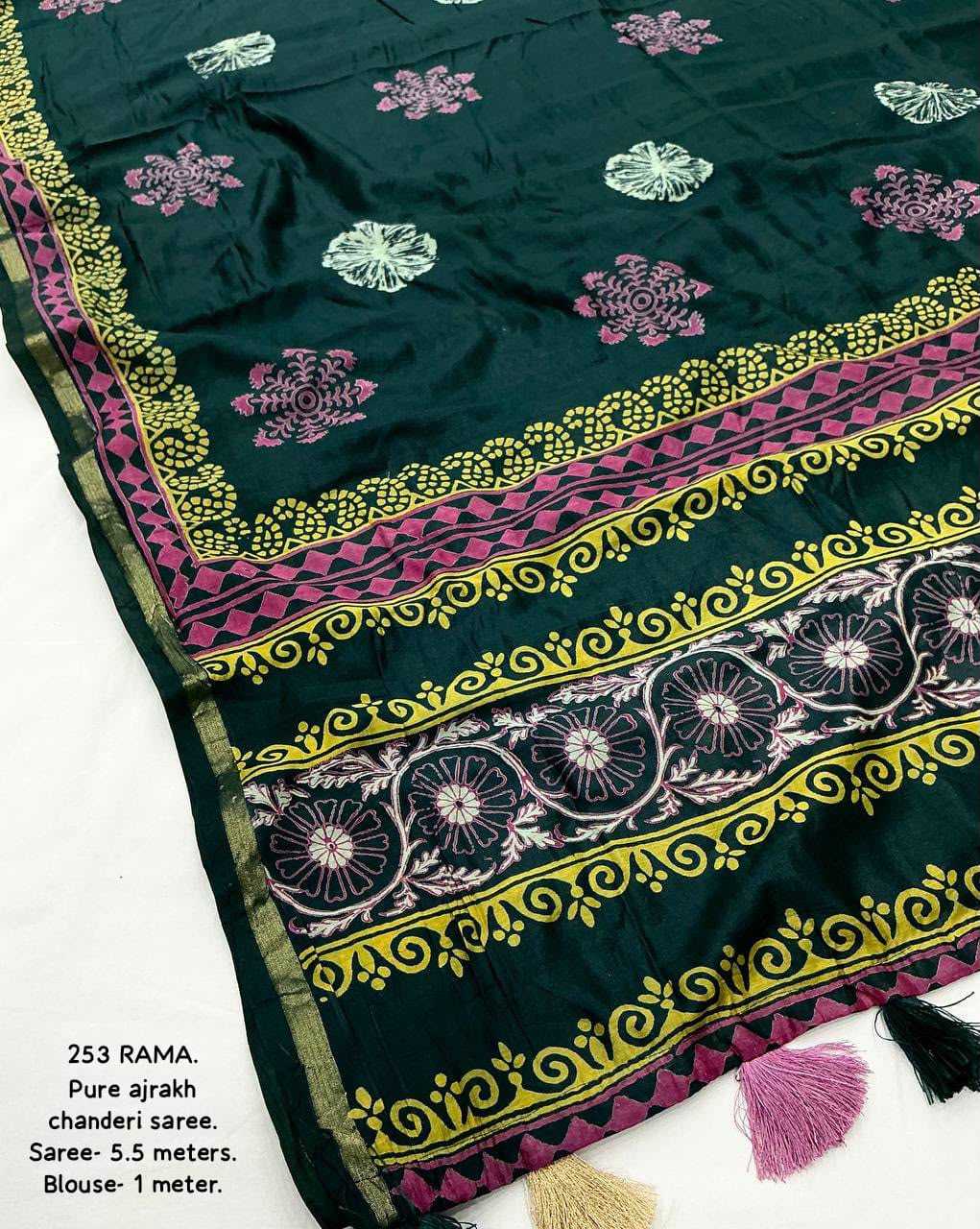 YNF Wholesale Chanderi Cotton Designer Sarees KESH433 Arshia | Surat Manufacturer