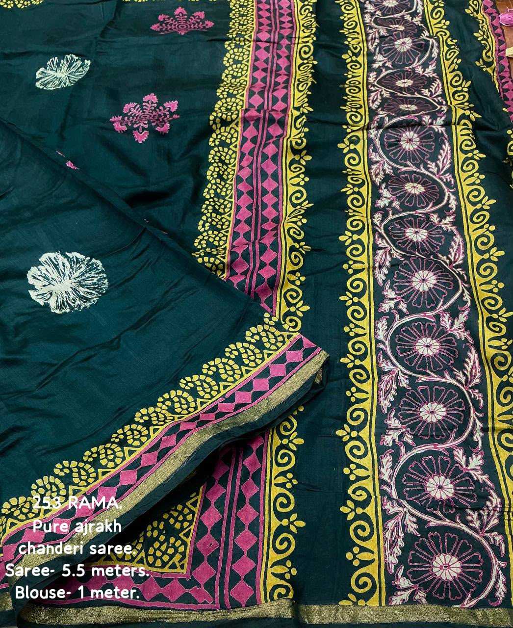 YNF Wholesale Chanderi Cotton Designer Sarees KESH433 Arshia | Surat Manufacturer