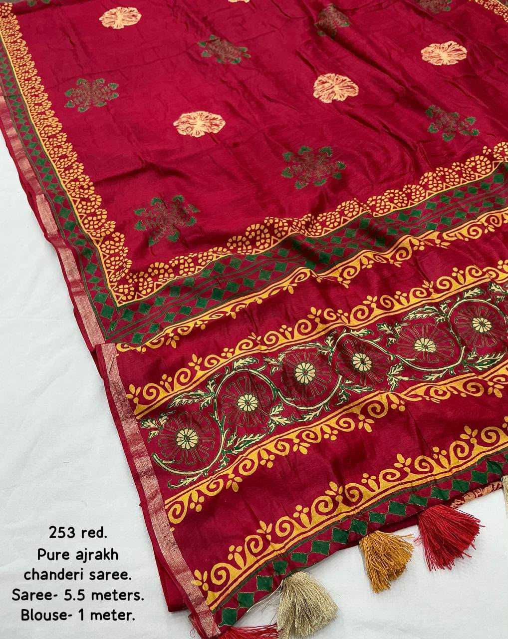 YNF Wholesale Chanderi Cotton Designer Sarees KESH433 Arshia | Surat Manufacturer