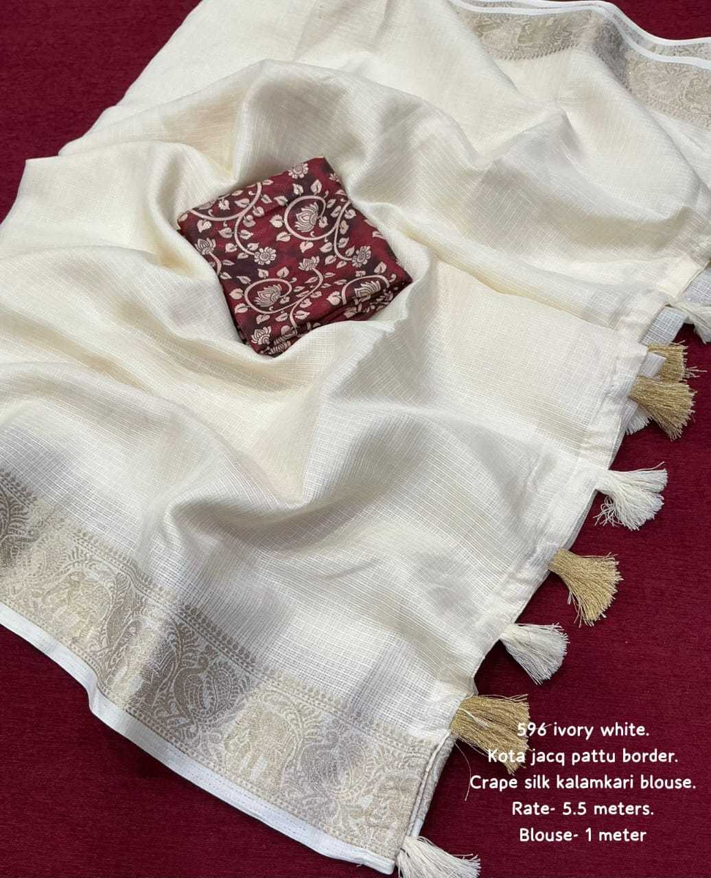 YNF Wholesale Kota Silk Designer Sarees  | Surat Manufacturer