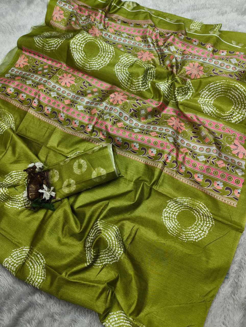 YNF Wholesale Premium Silk Printed Silk Saree  | Surat Manufacturer