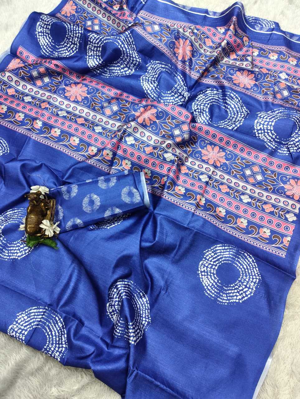 YNF Wholesale Premium Silk Printed Silk Saree  | Surat Manufacturer