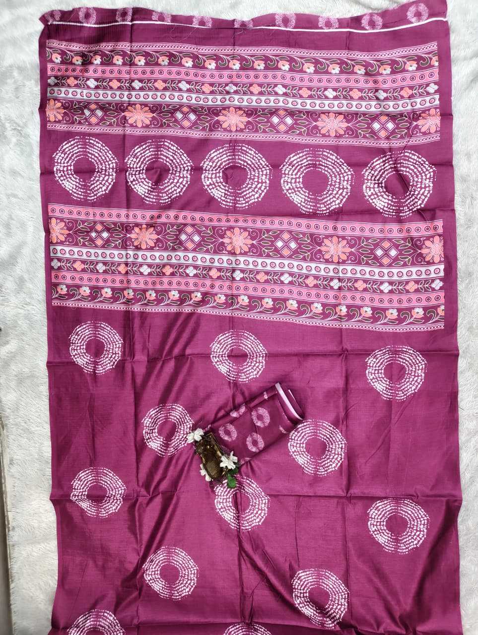 YNF Wholesale Premium Silk Printed Silk Saree  | Surat Manufacturer