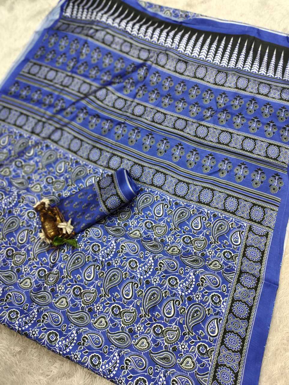 YNF Wholesale Premium Silk Printed Silk Saree  | Surat Manufacturer