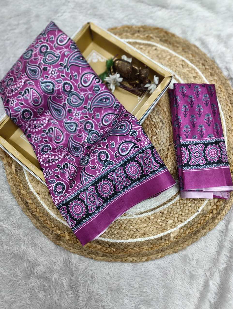 YNF Wholesale Premium Silk Printed Silk Saree  | Surat Manufacturer