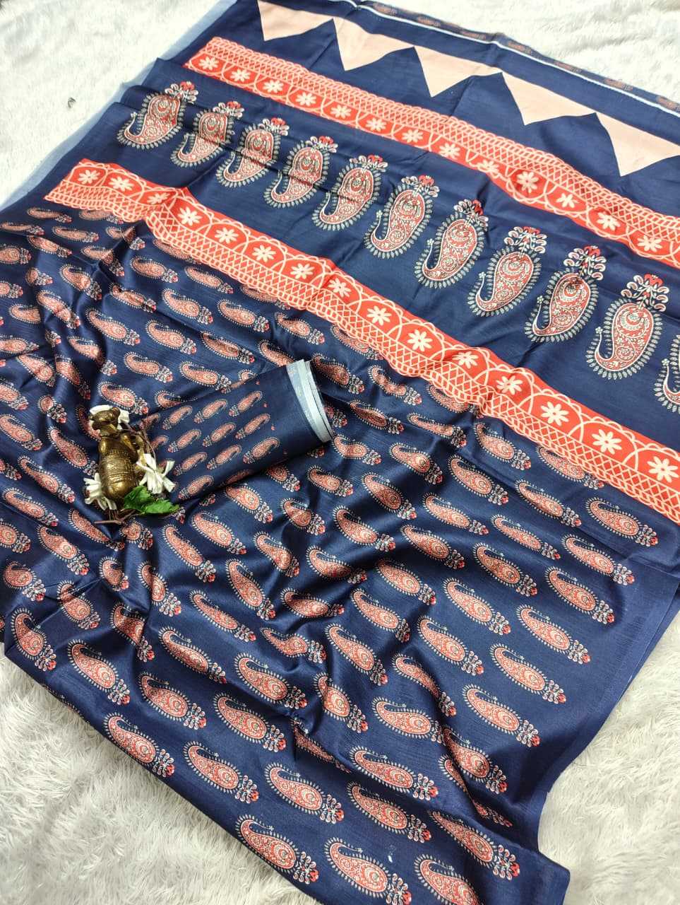 YNF Wholesale Premium Silk Printed Silk Saree  | Surat Manufacturer