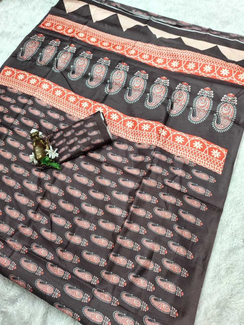 YNF Wholesale Premium Silk Printed Silk Saree  | Surat Manufacturer