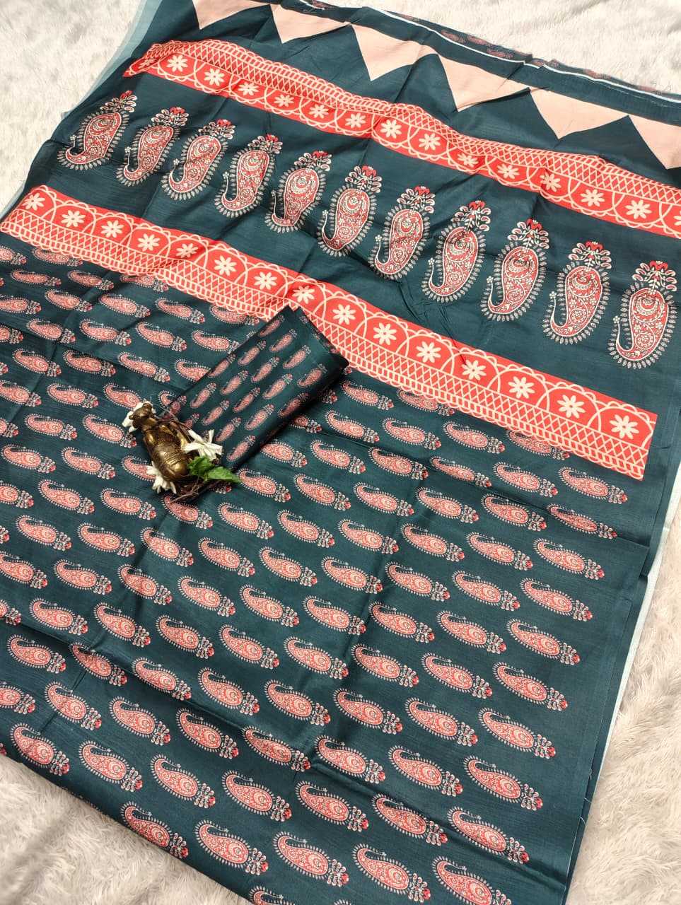 YNF Wholesale Premium Silk Printed Silk Saree  | Surat Manufacturer